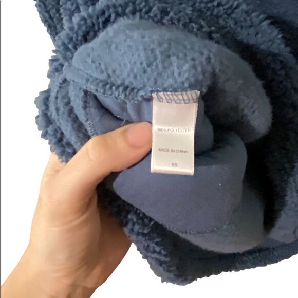 Koolaburra by Ugg Sherpa 1/4 zip pullover top XS - Picture 4 of 5